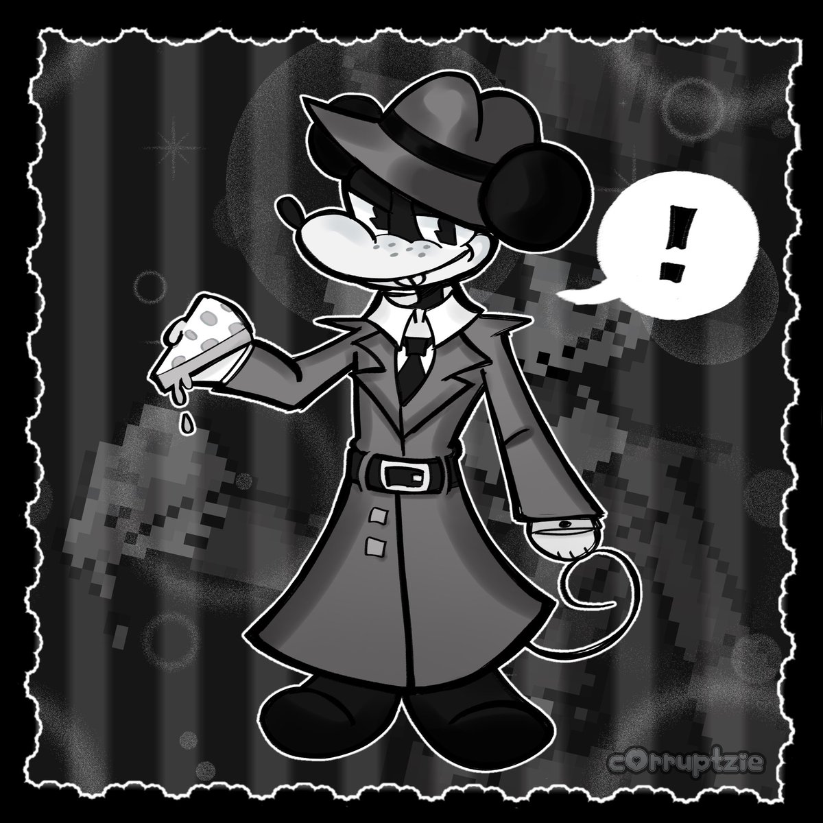 c0rruptziemove's tweet image. chibi i did for the fanart contest a little while back! 🖤 (◞‿◟)
#MOUSEthegame #MOUSEpiforhire