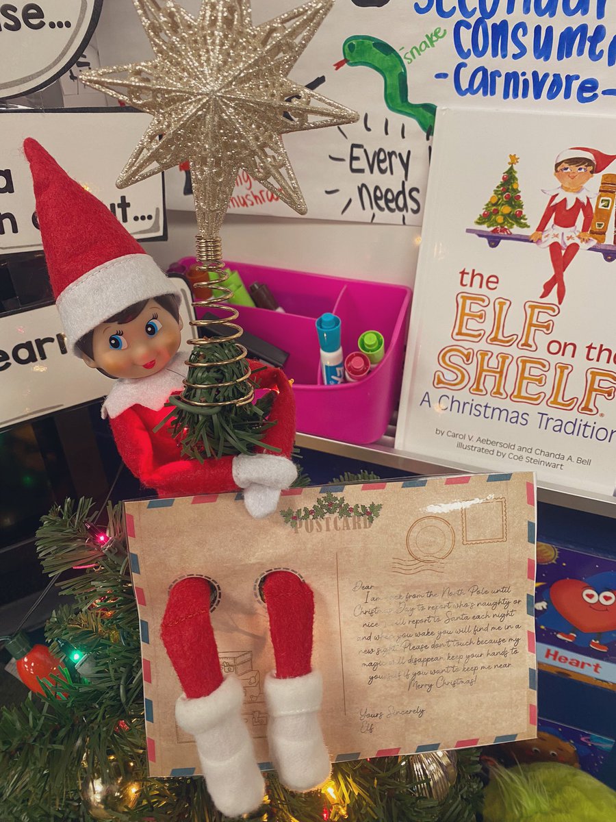Jacqueline Martinez (@msmartinezj) on Twitter photo Elf was stuck in holiday traffic but she made an appearance in our classroom today! <a href="/CFISDWilson/">Wilson Elementary</a> Elf was stuck in holiday traffic but she made an appearance in our classroom today! <a href="/CFISDWilson/">Wilson Elementary</a>