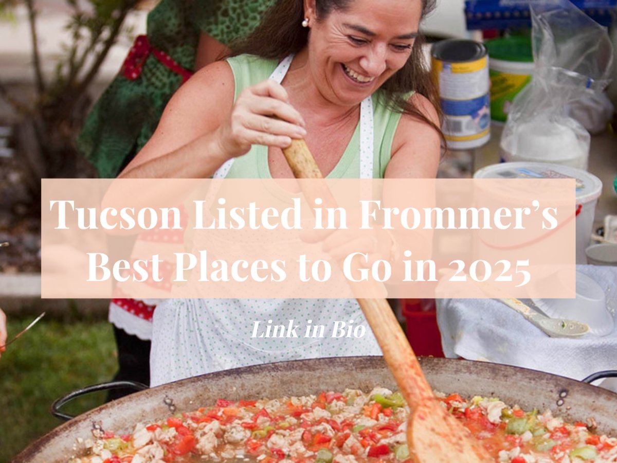 Tucson was featured in <a href="/Frommers/">Frommer's</a> list of Best Places to Visit in 2025! ✈️ 🌎 We got a birthday shout-out for our city's 250th anniversary coming up next year as well as recognition for 10 years of being a UNESCO City of Gastronomy! 🍽️ frommers.com/bestplaces2025