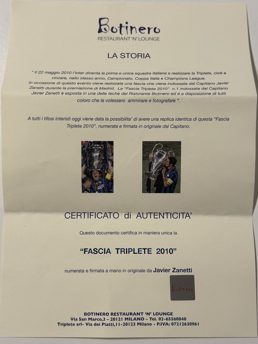 I regali quelli belli…Grazie fratello <a href="/GorskiPark/">Simone Pierotti</a> ❤️
#Inter <a href="/Inter/">Inter ⭐⭐</a> <a href="/FondazionePUPI/">Fondazione P.U.P.I.</a> <a href="/javierzanetti/">Javier Zanetti</a>