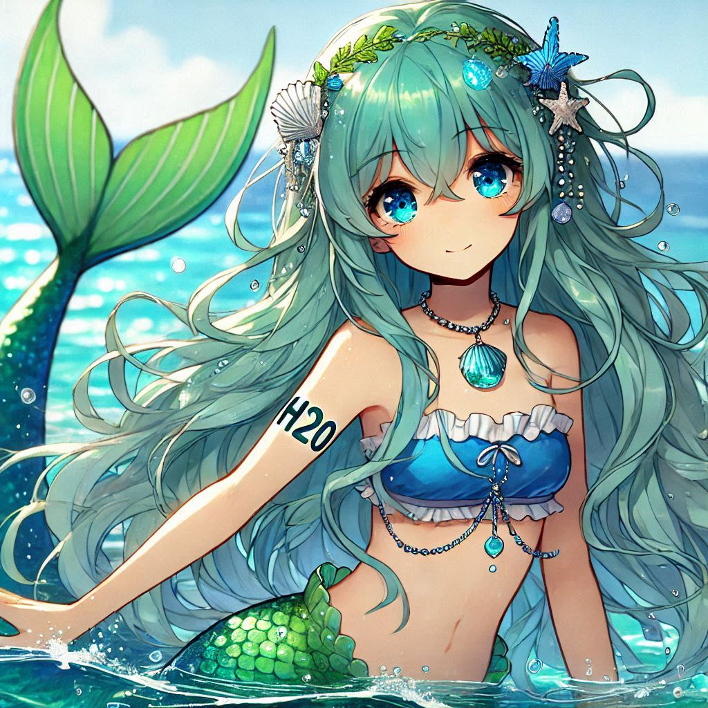 H20MermaidGirl's tweet photo. Welcome to the Sea 🌊💦
My name is H²⁰ but you can called me Cordelia Van der Veer. Daughter of 2 Hydrogen Atoms (H²) & Oxygen Atoms (0¹). Cousin of Prince Aquamarine/Princess Aquarius. My ancestor is related to Greek Mythology & Little Mermaid. 🧜🏻♀️
#roleplay #chemicalcompound https://t.co/fetUneDQFZ