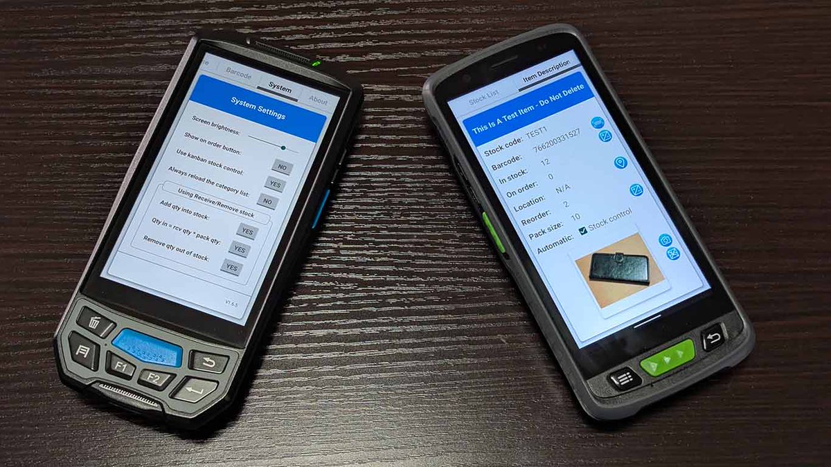 SimplySoftware's tweet photo. We are expanding our expertise in creating bespoke apps for Android powered 1D and 2D/QR barcode scanners. If you already have a database and are experiencing stock control issues, and you would like to link warehouse stock control to it, visit https://t.co/uT0foF5mSH https://t.co/oOca0s1IsO