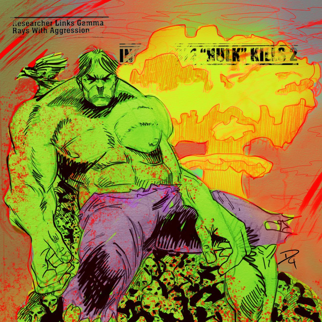 domgomezart's tweet photo. Hulk https://t.co/EO0n0gcJFh