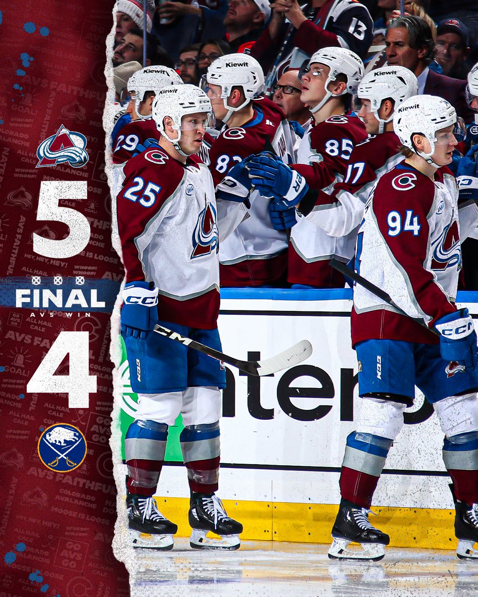 Comeback kids!!!

#GoAvsGo