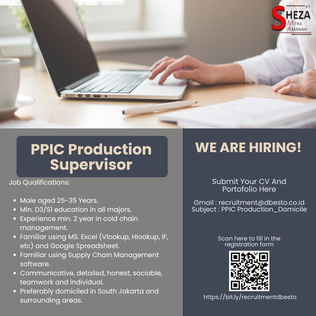 thelastmutant21's tweet photo. Mohon bantuannya share loker ini min @mas_recruiter @infocariloker @hrdbacot terima kasih

#lokercot #Loker #lokerjakarta #PPIC #Produksi https://t.co/3mzzbPeGrb