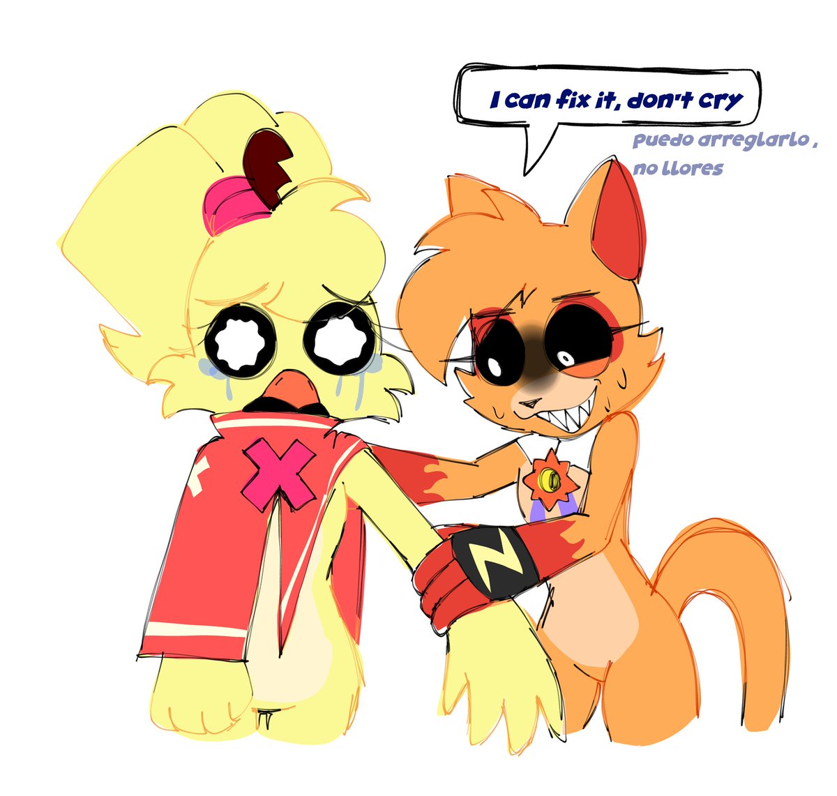 nicol12solo's tweet image. In my head, this was funnier
#catfeine #dogpressed #groddygrudgebear #wimpinchikin #frowningcritters #frowningcrittersAU #PoppyPlaytime