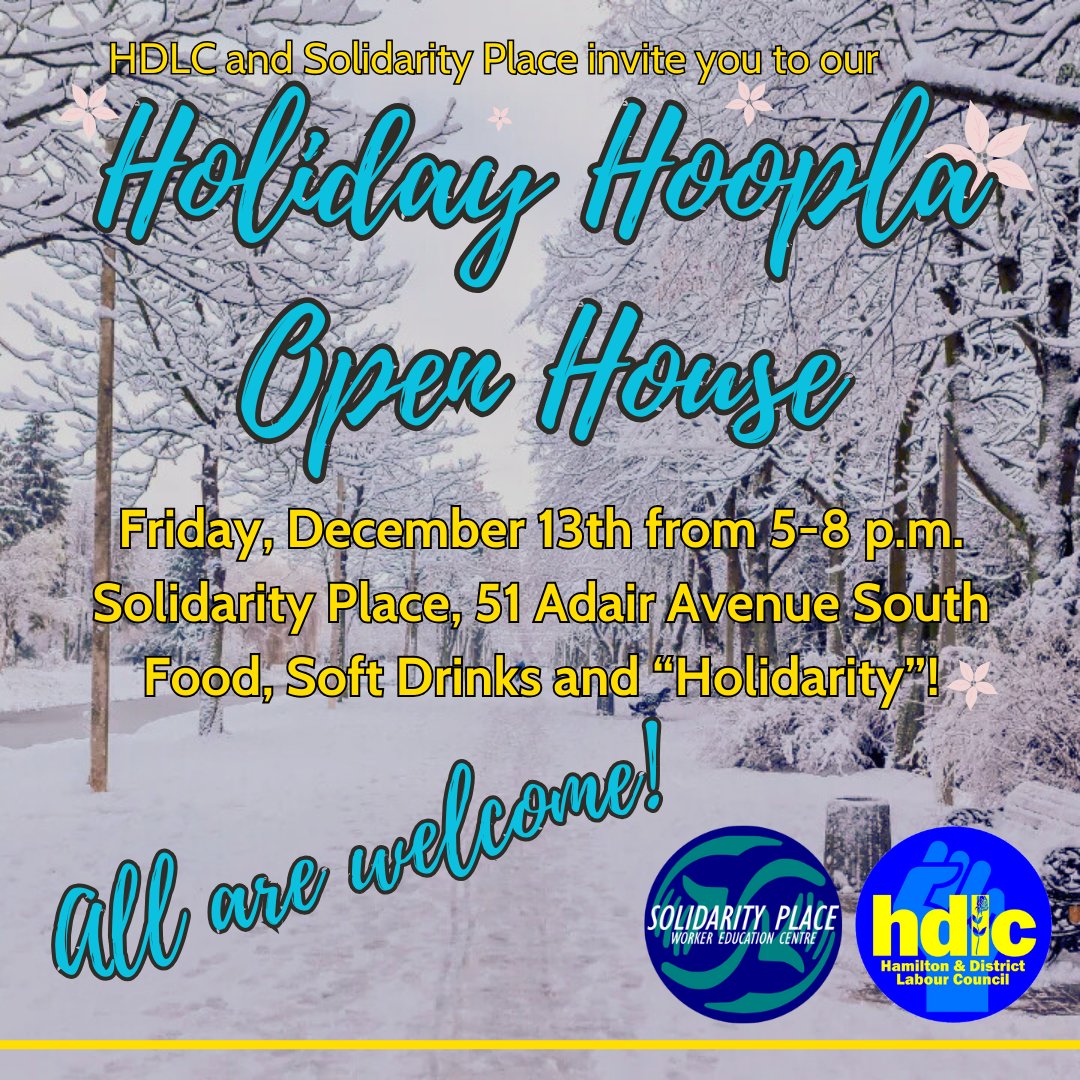 Did someone call for a HOLIDARITY HOOPLA?