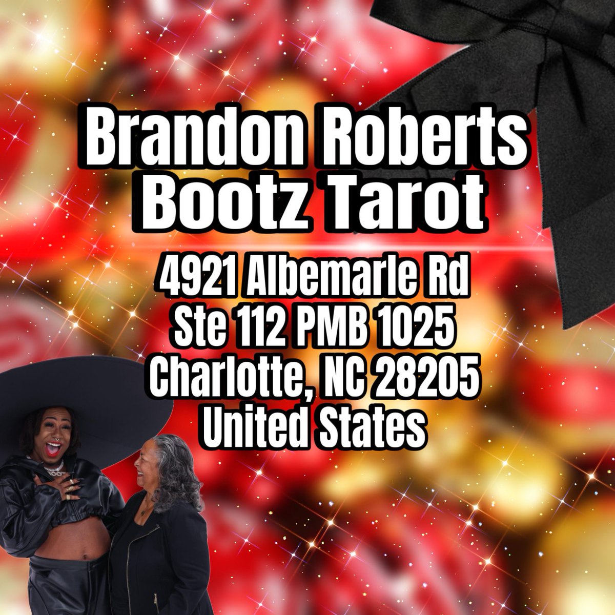 bootztarot's tweet photo. ๐ Itโs almost time for our 9th annual #BootzTarot Christmas show where you send me items from your business (or generously) and I start your year off with some free promo while opening packages on Christmas Day!! ๐ Yall know I donโt ask for nothing and Iโm very grateful for anything that you send me BUT.. I am creating a Christmas room in my home @thebighousetarot and I WOULD LOVE ORNAMENTS!
๐จ Please give yourself an extra week for me to receive packages so you may want to consider packaging your business boxes and getting an ornament in ASAP!!
โค๏ธ As always, I canโt wait to spend Christmas day like I do Monday through Friday โฆ WITH YOU!