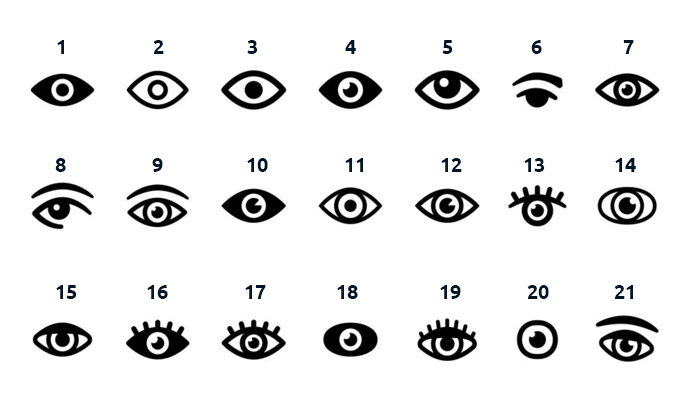 realGhostChain's tweet photo. #GHOST Team is looking for feedback for the upcoming #ghostEye logo. Which eye would YOU like to be part of the #logo ?
Comment below with number 1-21 👇
#feeback #web3 https://t.co/QLhGGvJjeR