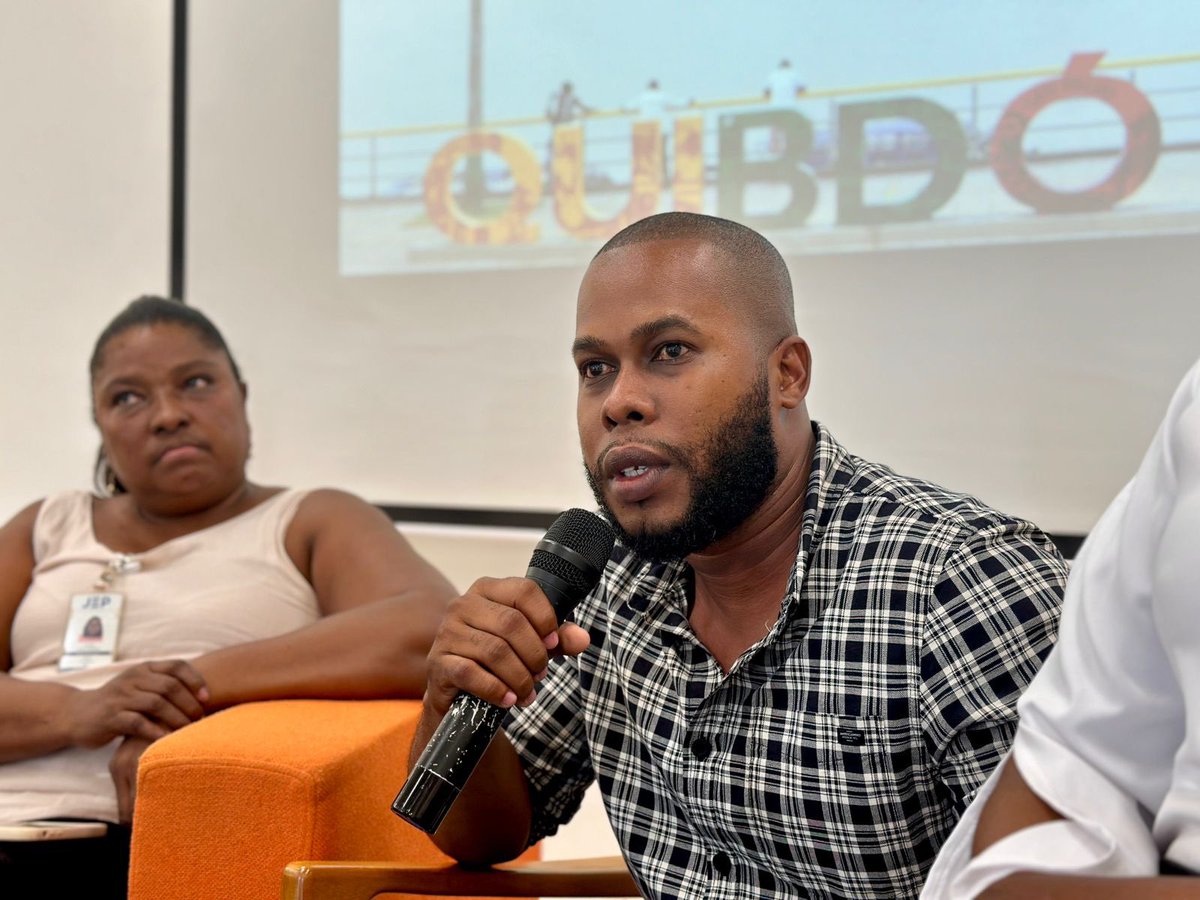 MisionONUCol's tweet image. #FirmesConElAcuerdo | Con un conversatorio en el que se escucharon las voces de víctimas, defensores y defensoras de derechos humanos, firmantes de paz, instituciones y comunidad internacional, se conmemoró en #Quibdó el 8.º aniversario del #AcuerdoDePaz. 🧵