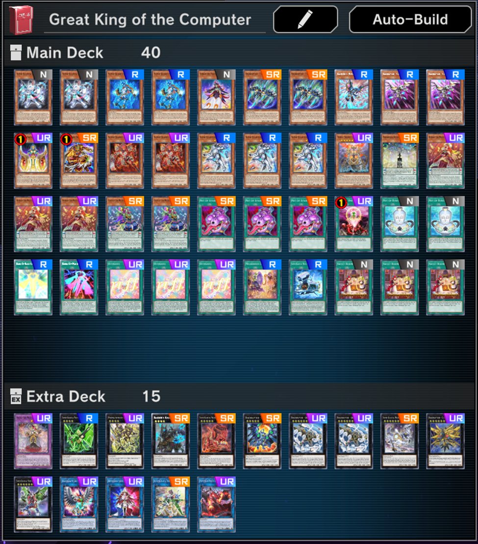 blaz0doom's tweet photo. @MBTYuGiOh Resubmitting this week because Wolt said to.
So, the goal is to make a 6 material MagnusMagnus, NeoMagna, and UltiFalcon while drawing way to many cards along the way. This is accomplished as a 1.5 card combo through Ostinato + any monster. https://t.co/pQLSlQon0s