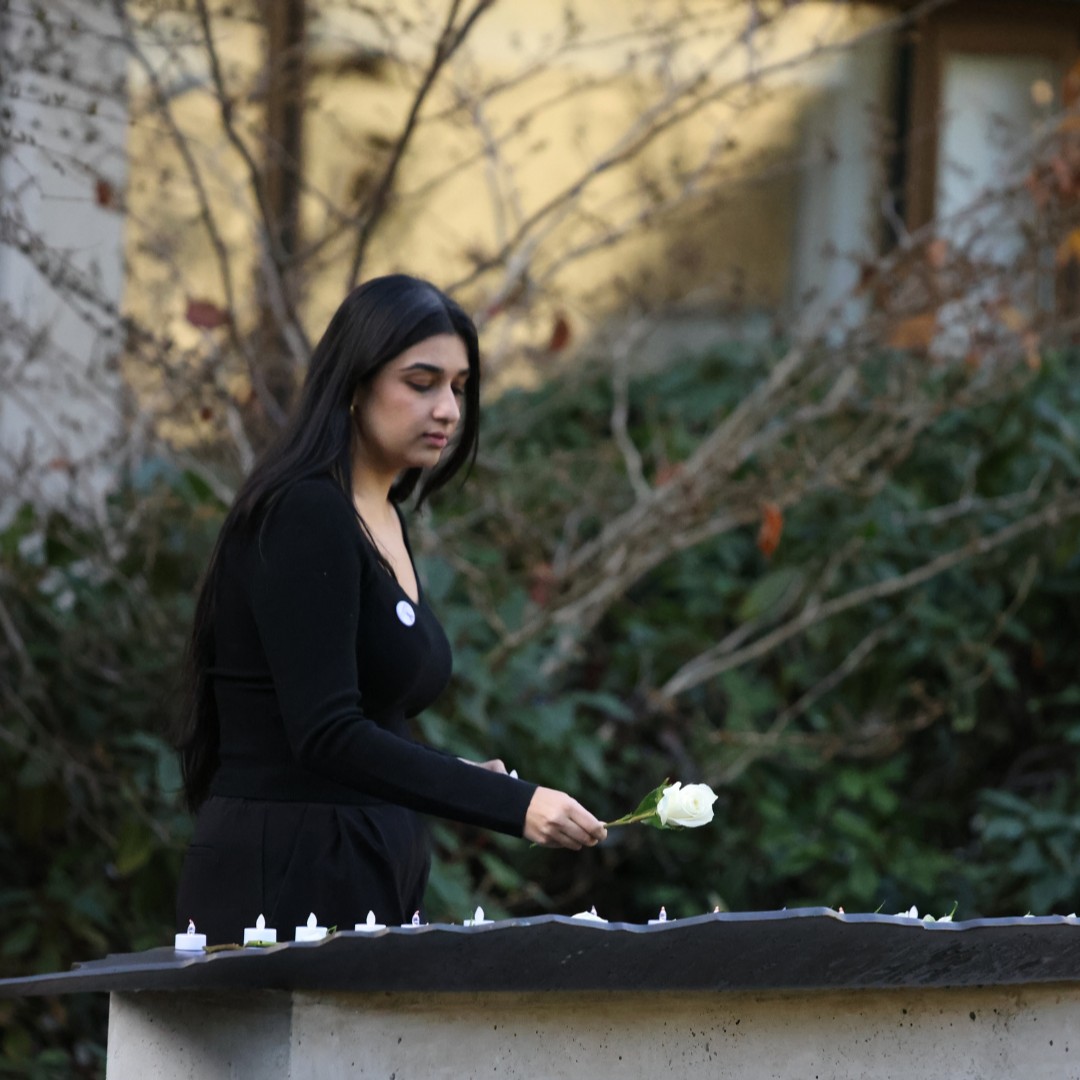 ubcengineering's tweet photo. This week marks 35 years since the tragic massacre of 14 women at École Polytechnique de Montréal. Thank you for standing with us today as we gathered at #UBC to honour the lives of those lost on #December6, 1989.

#14NotForgotten | https://t.co/sVyAQJPDCD https://t.co/1KoPUeQ3w3