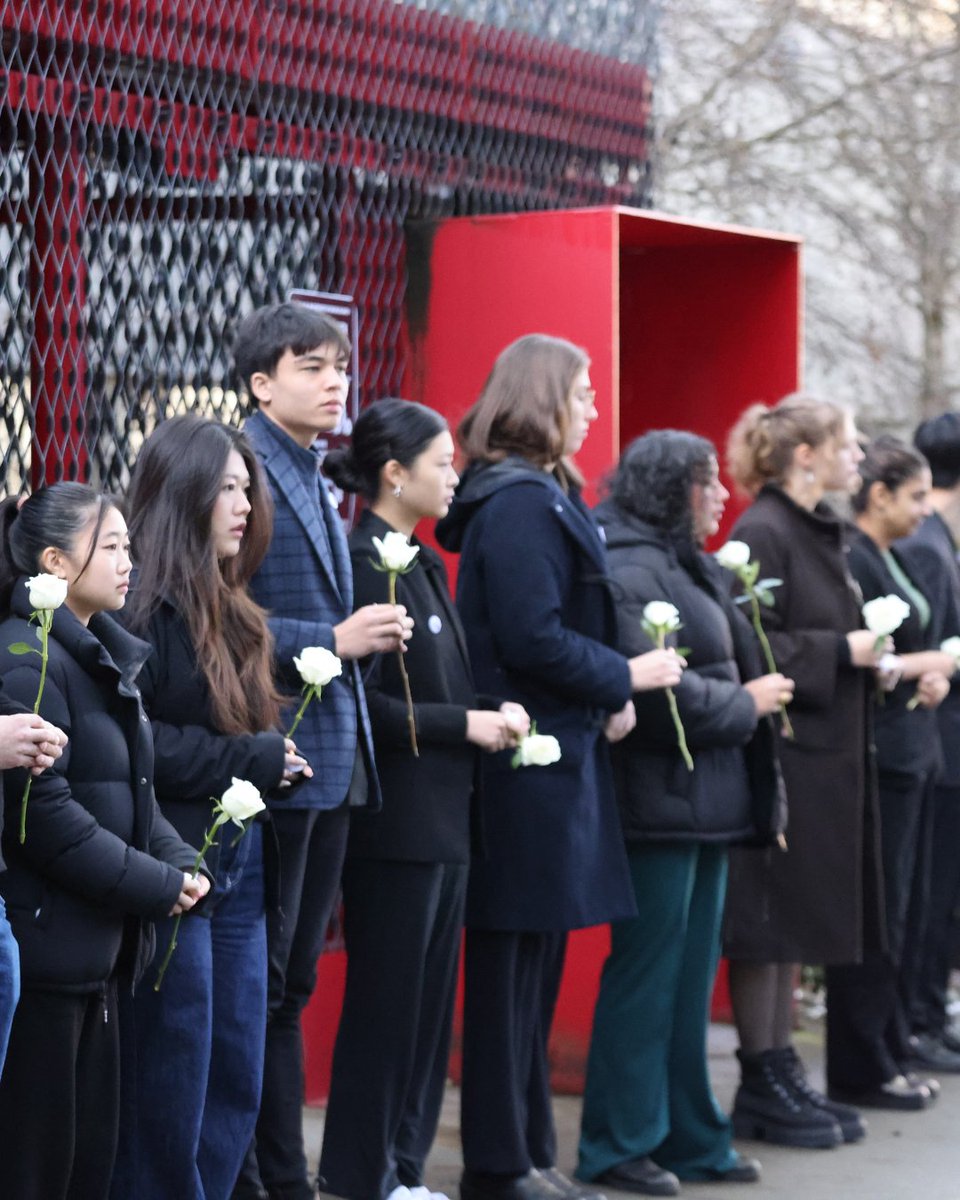 ubcengineering's tweet photo. This week marks 35 years since the tragic massacre of 14 women at École Polytechnique de Montréal. Thank you for standing with us today as we gathered at #UBC to honour the lives of those lost on #December6, 1989.

#14NotForgotten | https://t.co/sVyAQJPDCD https://t.co/1KoPUeQ3w3