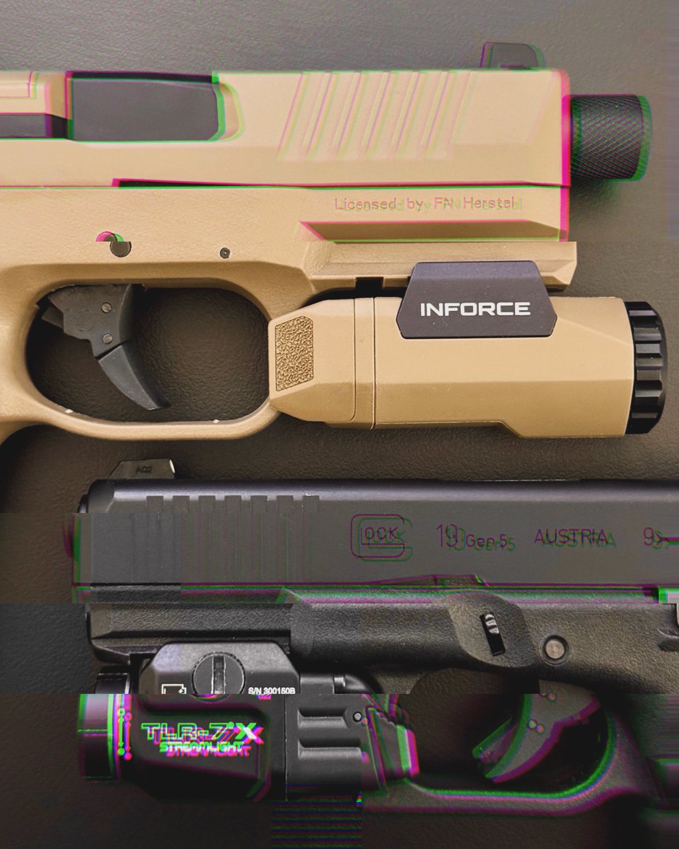LUX9__'s tweet photo. FN 509 Tactical
INFORCE APL GEN3

GLOCK19 gen5
STREAM LIGHT TLR-7X

#fn509tactical 
#INFORCE 
#glock19gen5 
#STREAMLIGHT https://t.co/dMhv7ixdL1