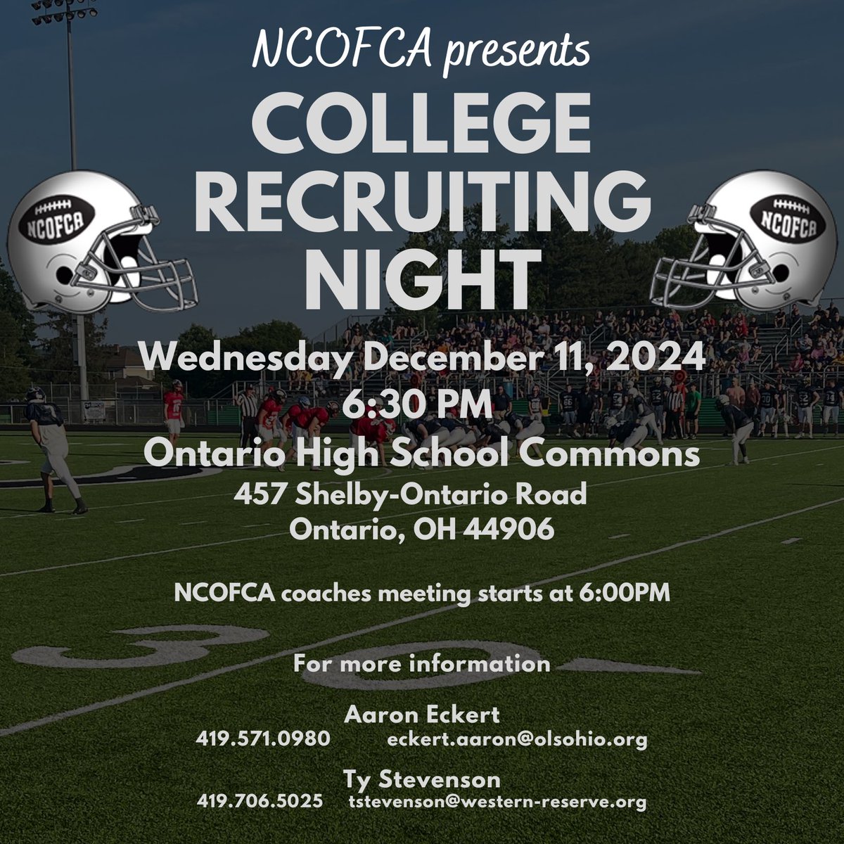 North Central Ohio Football Coaches Association (@ncofcacoaches) on Twitter photo 