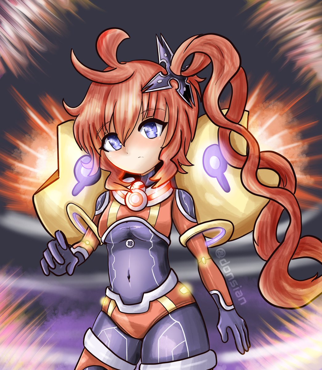 donsian's tweet photo. NEXT Form Naomi! NEXT Peach? commission for @Basement_Nep 
hope you enjoy 🧡 #neptunia https://t.co/TljmXv9yDe