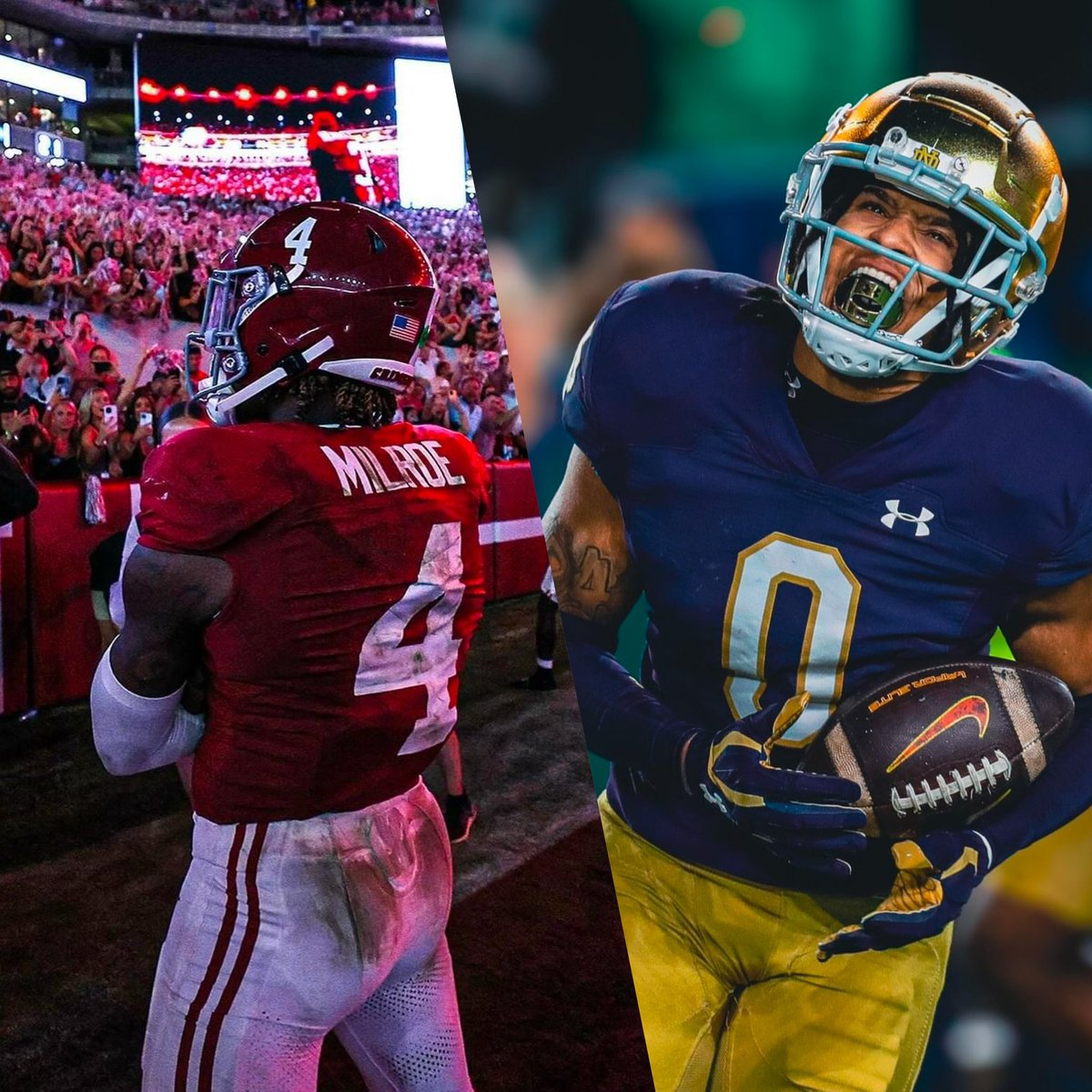 Alabama @ Notre Dame seems to be virtually a lock. Alabama would travel to South Bend for the first time since 1987 👀