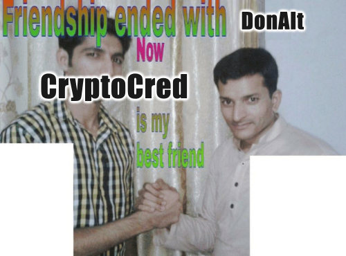 davidleeisme's tweet photo. @donalt @CryptoCred Me changing who I'm copy-trading and cursing/praising for the next 6 months after this call https://t.co/Iljqo6ORTv