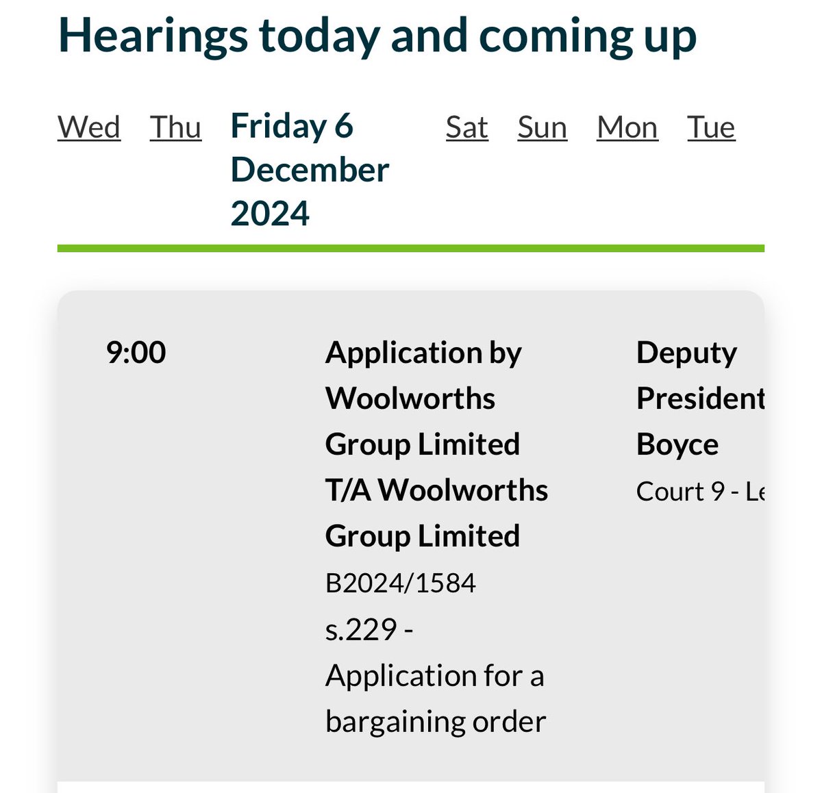 purplepingers's tweet image. Woolies’ application for an injunction will be heard at 9am this Friday.

This means their profits will have to suffer a bit more before learning whether a multibillion dollar organisation can use the state police force to violently disperse a democratic picket line. 

How good’s…