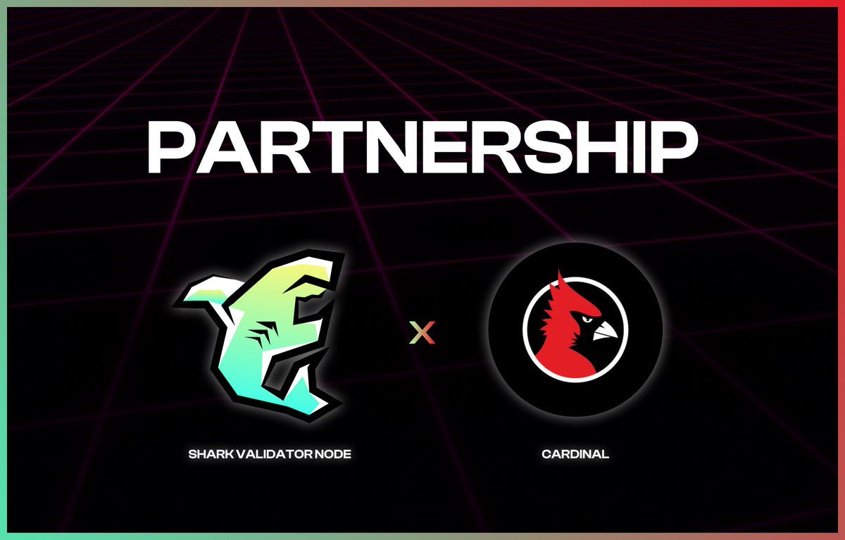 Shark Node x Cardinal! 💎

We’re excited to announce our new partnership with Cardinal Bot, and to celebrate, we’re hosting a giveaway!

To enter, like the post, rt &amp; tag 3 friends:

- 3x weekly keys
<a href="/sharksnode/">Sharks Node</a>

- 2x Weekly Keys to
<a href="/CardinalOS_/">Cardinal</a>