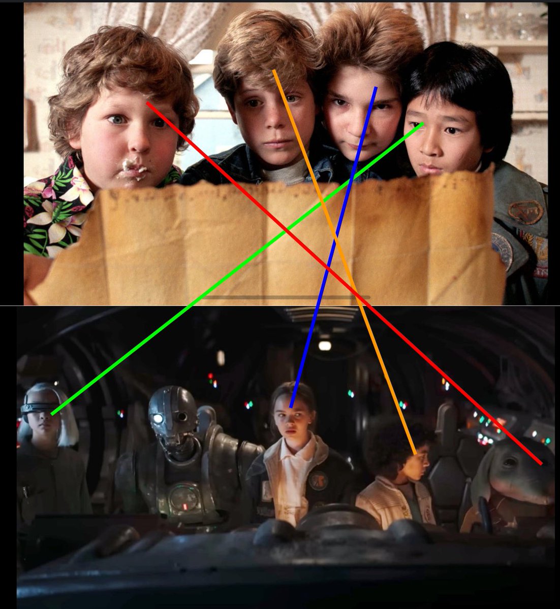 PinkerLichvar's tweet photo. #StarWars #Goonies https://t.co/tLwPKZfJra