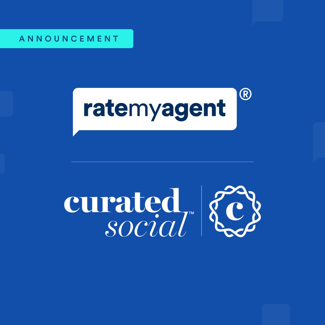🎉 Announcement: RateMyAgent has acquired Curated Social! 

Effortless social media &amp; trusted reviews! 🚀
Showcase reviews, stay top of mind and win more listings with automated content. 

Here’s to a bright future ahead!

#RateMyAgent #CuratedSocial #RealEstate #Announcement