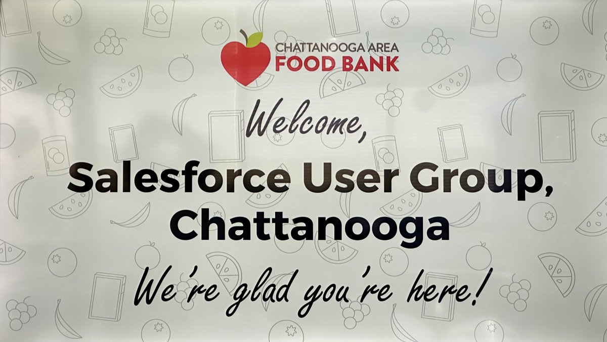 The #Salesforce Chattanooga User Group had an incredible experience volunteering at the Chattanooga Area Food Bank. “We make a living by what we get. We make a life by what we give.” – Winston Churchill #TrailblazerAID