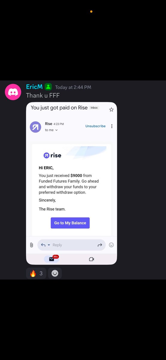 fundedfamily's tweet image. $109,000+ PAID OUT TO OUR TRADERS TODAY 💙🔥

The largest payout being $27,000 to ONE TRADER!

We are the one of the fastest growing firms in the space for a reason: You can trust FFF to pay out 🙏 

Thank you for trusting us with your funding.

Use code ‘FFF’ for 35% off 🙏