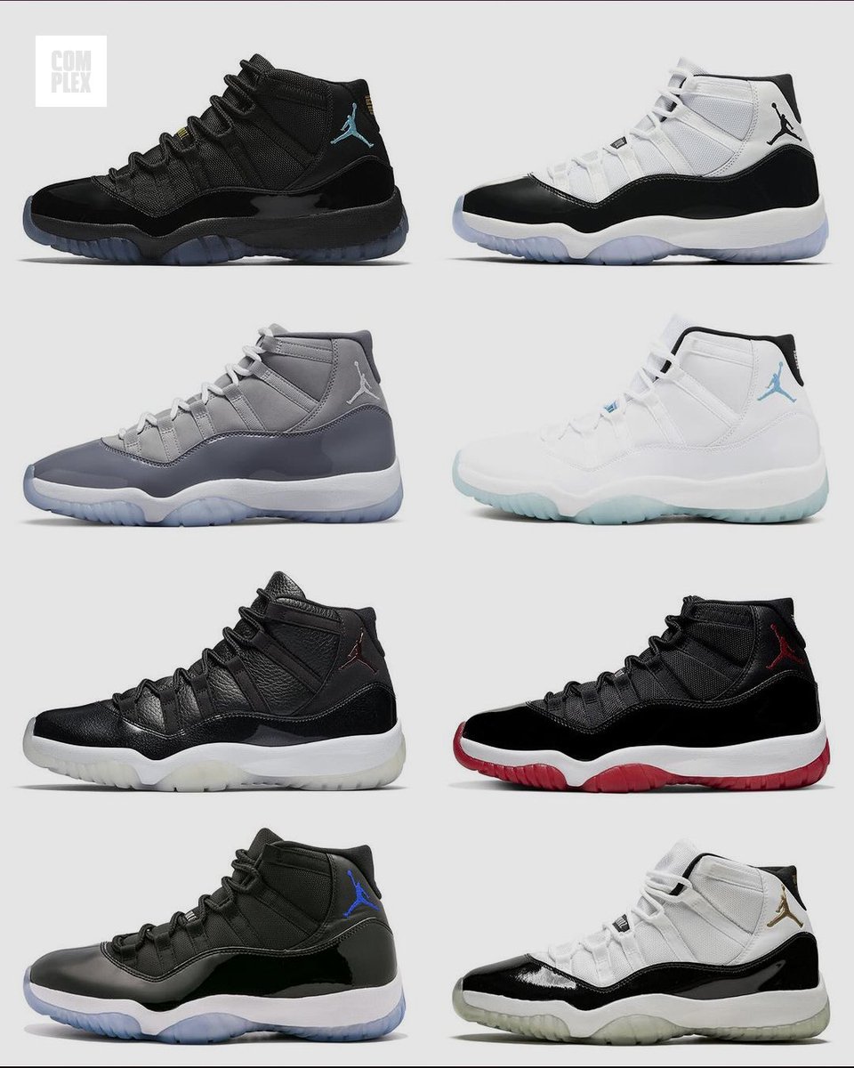 ComplexSneakers's tweet photo. Legend Blues are almost back... what's the greatest Jordan 11 of all time? https://t.co/IAKpbivFf9