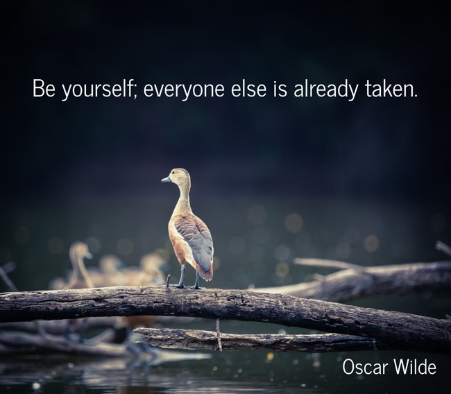 rules4thing's tweet image. “Be yourself; everyone else is already taken.”
― Oscar Wilde