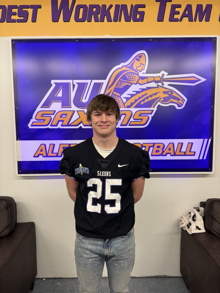 Thanks <a href="/Coach_Rankl/">Bob Rankl</a> for having me up for a visit. Thank you for the hospitality and the tour. I had a great time! I hope to hear from you soon. <a href="/AUSaxonFootball/">Alfred U Football</a> <a href="/AUSaxons/">Alfred University Saxons</a>