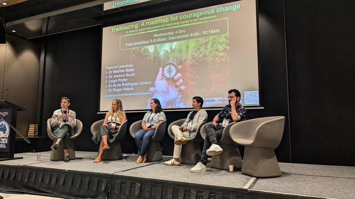 Lizzie Manning (@drlizziemanning) on Twitter photo Starting now #ANS2024 🧠
trailblazing: a roadmap for courageous change <a href="/AusNeuroSoc/">Australasian Neuroscience Society (ANS)</a> Starting now #ANS2024 🧠
trailblazing: a roadmap for courageous change <a href="/AusNeuroSoc/">Australasian Neuroscience Society (ANS)</a>