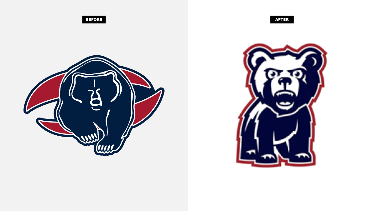 college_logos's tweet photo. In August, Santa Rosa Junior College Bear Cubs of the 3C2A &amp; California updated their Rosco logo with a fierce, strong face. In 2023, there were more than 8 different versions of their logos, so a new unified Rosco design was created this year.
#bearcubnation #SRJC #newlogo https://t.co/lfl3KKV2Uq