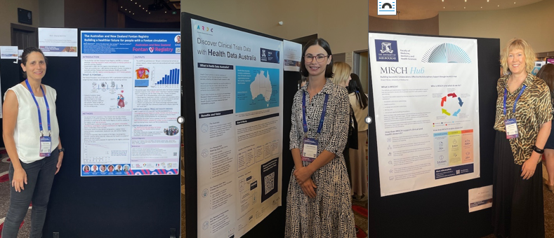 MISCH Research Hub (@mischhub) on Twitter photo Diana from our biostats node, Katie our clinical trials node manager and Shaie, our MISCH manager, presented posters at the <a href="/ACTA_org/">ACTA: Australian Clinical Trials Alliance</a> #ACTA2024 conference - showcasing some of the breadth of MISCH capabilities. Diana from our biostats node, Katie our clinical trials node manager and Shaie, our MISCH manager, presented posters at the <a href="/ACTA_org/">ACTA: Australian Clinical Trials Alliance</a> #ACTA2024 conference - showcasing some of the breadth of MISCH capabilities.