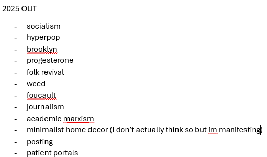 definitive 2025 ins and outs.. get em while theyre hot