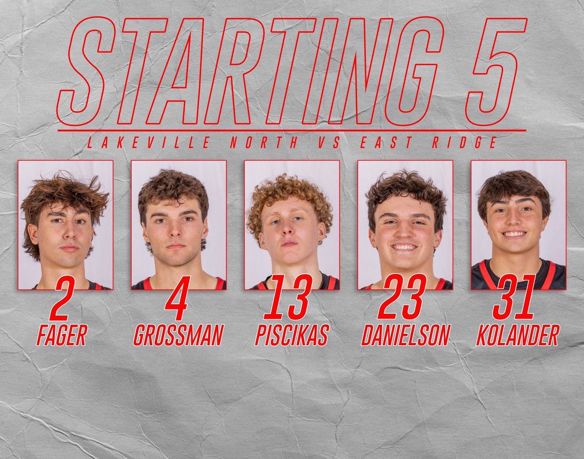 Tonight’s Starting 5!

#RBM