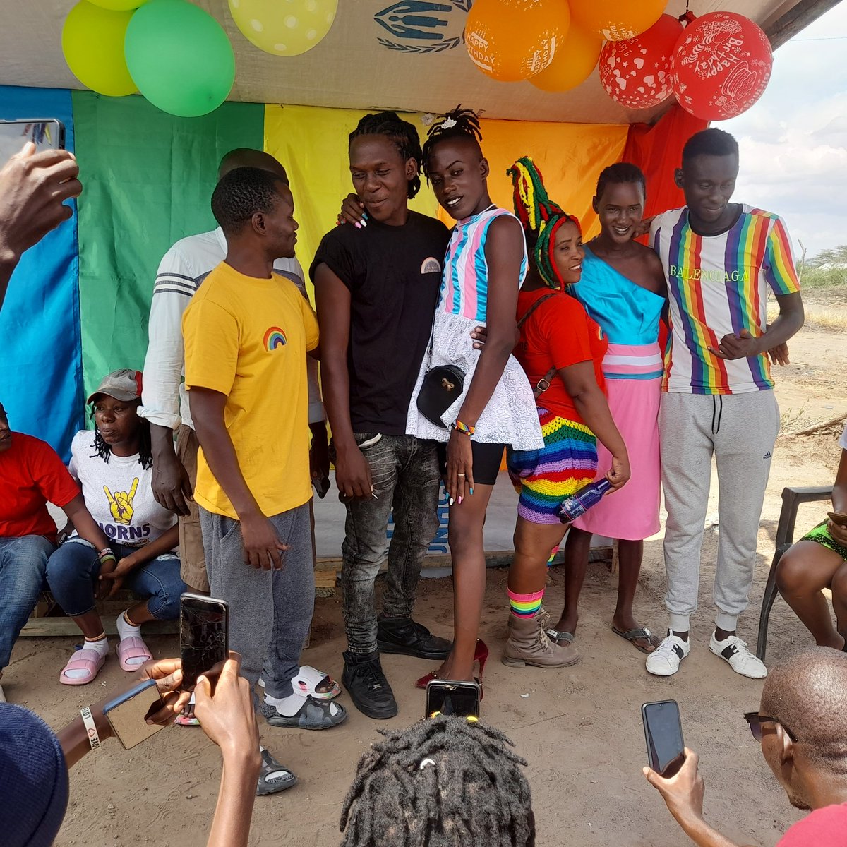 On behalf of my queer friends here in the refugees camp, we appreciate our dear donors for support..we kindly still request for your donations for food for this month. food (250$)
#TransRightsAreHumanRights

gofund.me/594d7fba