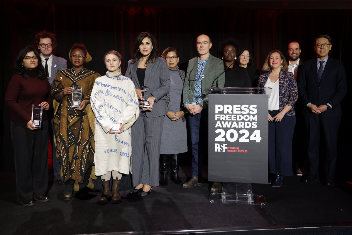 RSF (@rsf_inter) on Twitter photo <a href="/WomenInTheArts/">Women in the Arts (NMWA)</a> <a href="/RanaAyyub/">Rana Ayyub</a> <a href="/ZainaErhaim/">Zaina Erhaim 🪬</a> <a href="/kabsjourno/">Erick Kabendera</a> <a href="/_KarinePierre_/">Karine Pierre</a> <a href="/NPRMichel/">Michel Martin</a> <a href="/AissaMaiga/">Aïssa Maïga</a> <a href="/pierrehaski/">pierre haski</a> <a href="/RaphaelleBacque/">Raphaelle Bacqué</a> <a href="/mazenadarwish3/">Mazen.Darwish -مازن درويش</a> <a href="/HamidMirPAK/">Hamid Mir حامد میر</a> <a href="/f_obermaier/">Frederik Obermaier</a> <a href="/zygaro/">Mikhail Zygar</a> <a href="/LuluGNavarro/">Lulu NYT</a> <a href="/ThibautBruttin/">Thibaut Bruttin</a> <a href="/laurencegeai/">Laurence Geai</a> <a href="/DiegoIbarra_S/">DIEGO IBARRA SÁNCHEZ</a> <a href="/A_Lallican/">Antoni Lallican</a> <a href="/SergeyPonomarev/">Sergey Ponomarev</a> <a href="/lefigaro/">lefigaro</a> <a href="/alcofris/">David DEMBELE</a> <a href="/malmos2006/">Noël Konan</a> <a href="/almajeed07/">Bakare Majeed</a> <a href="/StanysBujakera/">Stanis Bujakera Tshiamala</a> <a href="/hkfp/">Hong Kong Free Press HKFP</a> <a href="/ravishndtv/">ravish kumar</a> <a href="/AlsuKurmasheva/">Alsu Kurmasheva</a> <a href="/AFD_en/">AFD_en 🇫🇷 🇪🇺</a> <a href="/BourhisOphelie/">Ophélie Bourhis</a> <a href="/azaizamotaz9/">MoTaz</a> <a href="/floriane27071/">Floriane IRANGABIYE</a> <a href="/ngumenyuk/">Nataliya Gumenyuk</a> <a href="/Sota_Vision/">SOTA</a> <a href="/WaelDahdouh/">وائل الدحدوح Wael Al dahdouh</a> <a href="/CarmenJoukhadar/">Carmen Joukhadar كارمن جوخَدار</a> <a href="/programthink/">编程随想</a> <a href="/IDL_Gorriti/">Gustavo Gorriti Ellenbogen</a> <a href="/ColumbiaSIPA/">Columbia | SIPA</a> <a href="/anyaSIPA/">Anya Schiffrin</a> <a href="/MorningEdition/">Morning Edition</a> <a href="/NPR/">NPR</a> The recipients of #RSF2024Awards for press freedom are Waël al-Dahdouh🇵🇸, Nataliya Gumenyuk🇺🇦, Ravish Kumar🇮🇳, Mariam Ouédraogo🇧🇫 & Gaël Turine🇧🇪. 👇 rsf.org/en/rsf-press-f… <a href="/WomenInTheArts/">Women in the Arts (NMWA)</a> <a href="/RanaAyyub/">Rana Ayyub</a> <a href="/ZainaErhaim/">Zaina Erhaim 🪬</a> <a href="/kabsjourno/">Erick Kabendera</a> <a href="/_KarinePierre_/">Karine Pierre</a> <a href="/NPRMichel/">Michel Martin</a> <a href="/AissaMaiga/">Aïssa Maïga</a> <a href="/pierrehaski/">pierre haski</a> <a href="/RaphaelleBacque/">Raphaelle Bacqué</a> <a href="/mazenadarwish3/">Mazen.Darwish -مازن درويش</a> <a href="/HamidMirPAK/">Hamid Mir حامد میر</a> <a href="/f_obermaier/">Frederik Obermaier</a> <a href="/zygaro/">Mikhail Zygar</a> <a href="/LuluGNavarro/">Lulu NYT</a> <a href="/ThibautBruttin/">Thibaut Bruttin</a> <a href="/laurencegeai/">Laurence Geai</a> <a href="/DiegoIbarra_S/">DIEGO IBARRA SÁNCHEZ</a> <a href="/A_Lallican/">Antoni Lallican</a> <a href="/SergeyPonomarev/">Sergey Ponomarev</a> <a href="/lefigaro/">lefigaro</a> <a href="/alcofris/">David DEMBELE</a> <a href="/malmos2006/">Noël Konan</a> <a href="/almajeed07/">Bakare Majeed</a> <a href="/StanysBujakera/">Stanis Bujakera Tshiamala</a> <a href="/hkfp/">Hong Kong Free Press HKFP</a> <a href="/ravishndtv/">ravish kumar</a> <a href="/AlsuKurmasheva/">Alsu Kurmasheva</a> <a href="/AFD_en/">AFD_en 🇫🇷 🇪🇺</a> <a href="/BourhisOphelie/">Ophélie Bourhis</a> <a href="/azaizamotaz9/">MoTaz</a> <a href="/floriane27071/">Floriane IRANGABIYE</a> <a href="/ngumenyuk/">Nataliya Gumenyuk</a> <a href="/Sota_Vision/">SOTA</a> <a href="/WaelDahdouh/">وائل الدحدوح Wael Al dahdouh</a> <a href="/CarmenJoukhadar/">Carmen Joukhadar كارمن جوخَدار</a> <a href="/programthink/">编程随想</a> <a href="/IDL_Gorriti/">Gustavo Gorriti Ellenbogen</a> <a href="/ColumbiaSIPA/">Columbia | SIPA</a> <a href="/anyaSIPA/">Anya Schiffrin</a> <a href="/MorningEdition/">Morning Edition</a> <a href="/NPR/">NPR</a> The recipients of #RSF2024Awards for press freedom are Waël al-Dahdouh🇵🇸, Nataliya Gumenyuk🇺🇦, Ravish Kumar🇮🇳, Mariam Ouédraogo🇧🇫 & Gaël Turine🇧🇪. 👇 rsf.org/en/rsf-press-f…