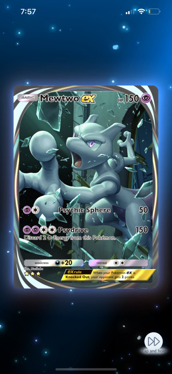 gamingtoot's tweet photo. Pretty sweet pull today #PokemonTCGP https://t.co/bsgmi38C6Z