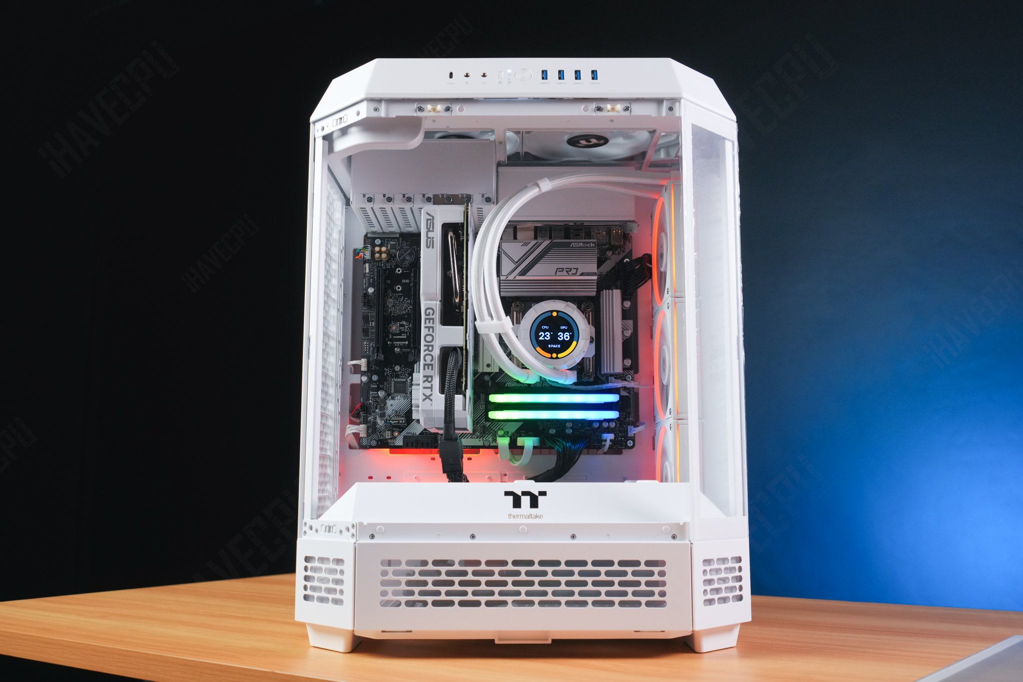 thermaltake The tower 600 ホワイト The Tower 600 Snow Mid Tower Chassis