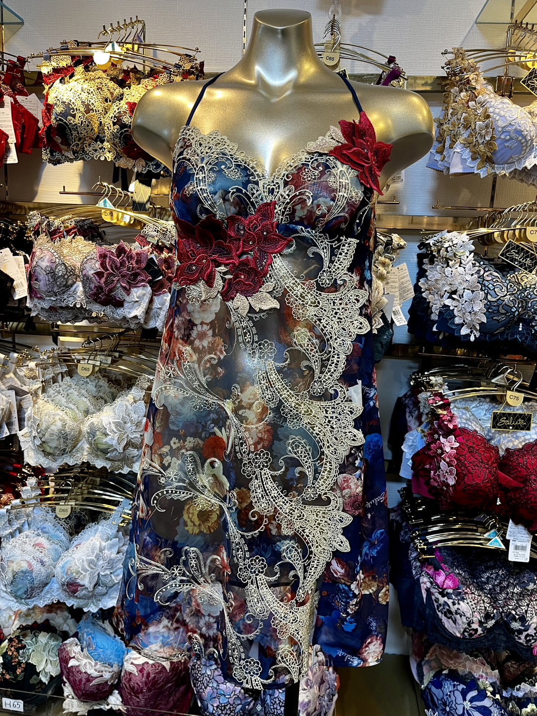 サルート 90G オペラ座の怪人 店舗限定 ブラD65&ショーツM KO サルート