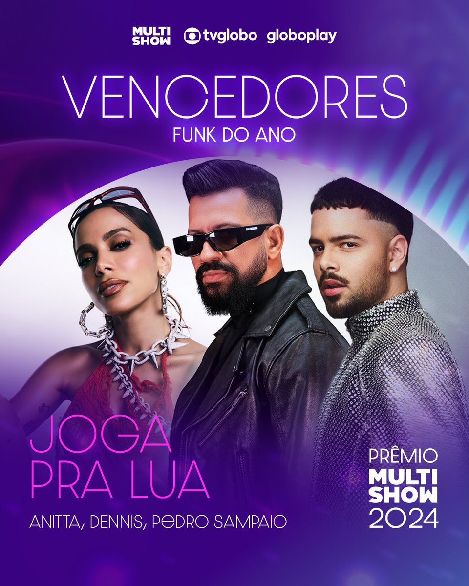 Dennis, o brabo 
Pedro Sampaio 

Anitta #PrêmioMultishow