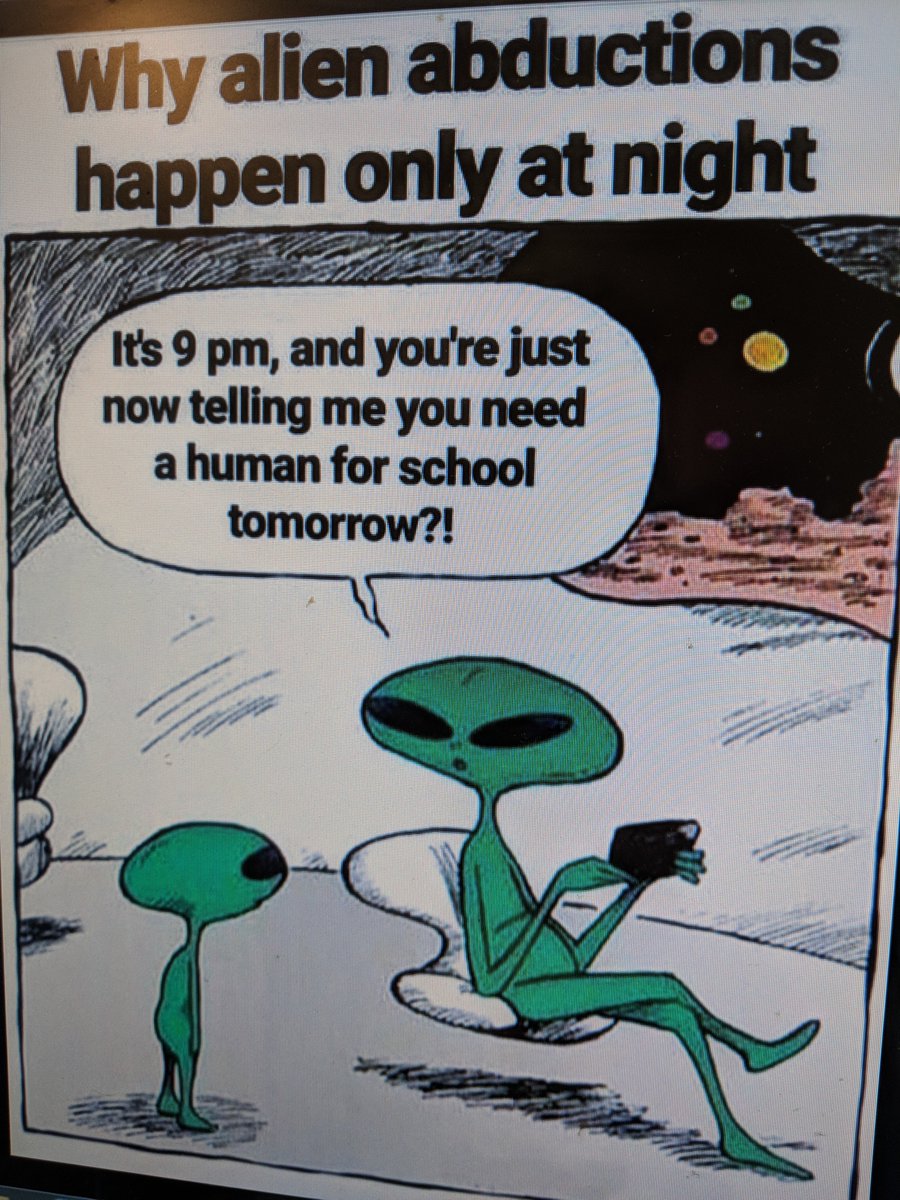 BunkerGear_Gal's tweet photo. #alieninvasion https://t.co/CE5OPNmhop