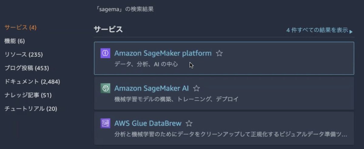 beajourneyman's tweet image. なるほど。古い方は #AmazonSageMakerAI になっている。

#reinvent2024 #reCapHERO2024