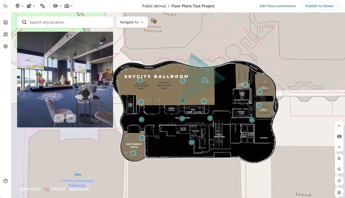 🚀 New in Swyvl: Site &amp; Floor Plans!

Love seeing 360° photos on a map? It just got even better.

🔹 Site Plans: Overlay imagery for real-world context.
🔹 Floor Plans: Navigate data across building levels seamlessly.

#VirtualSiteManagement #Innovation #Technology