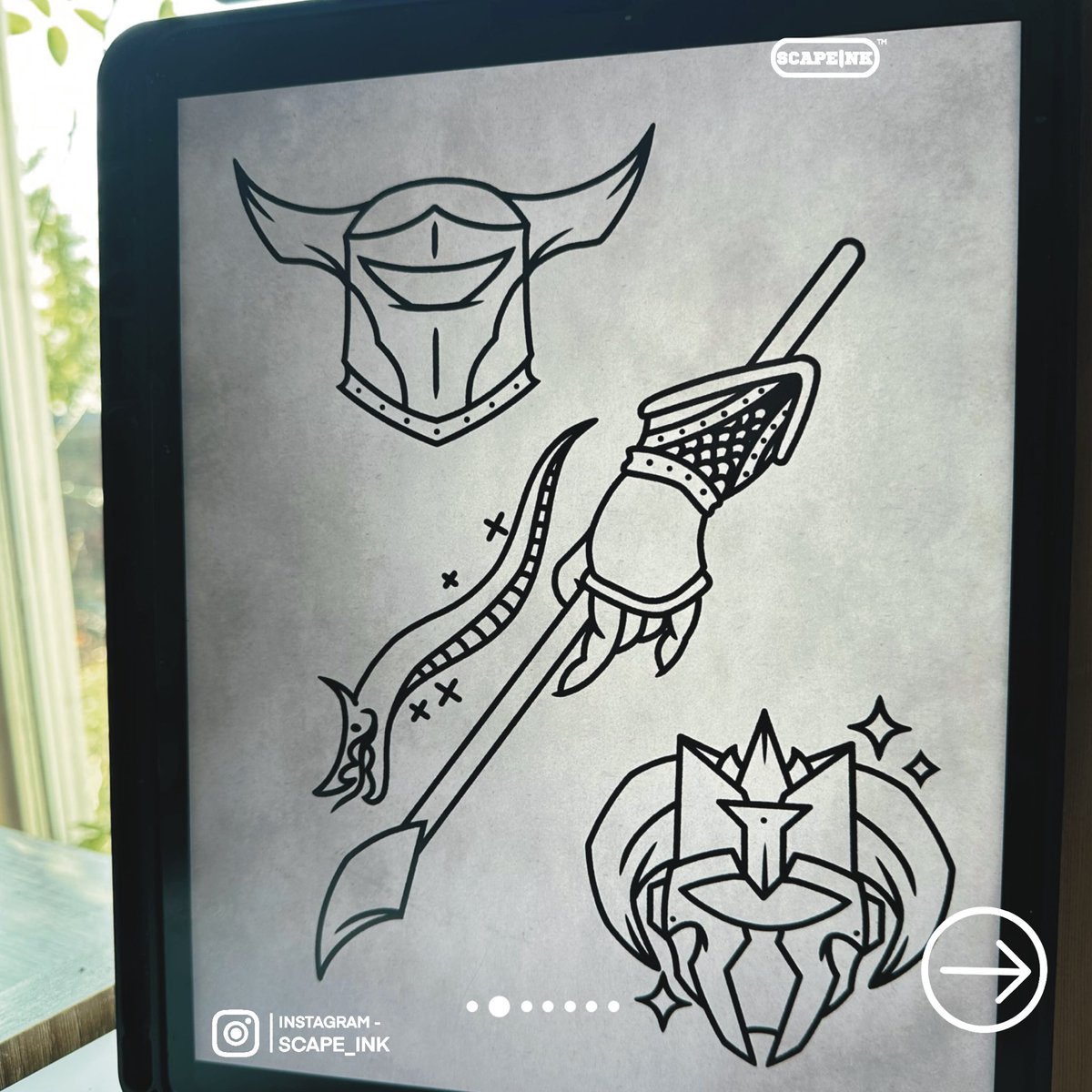 Scape_Ink's tweet image. It’s beginning to look a lot like… 🎄
Very fortunate to have been able to be commissioned. 

#runescape #osrs #art #tattoo #traditional