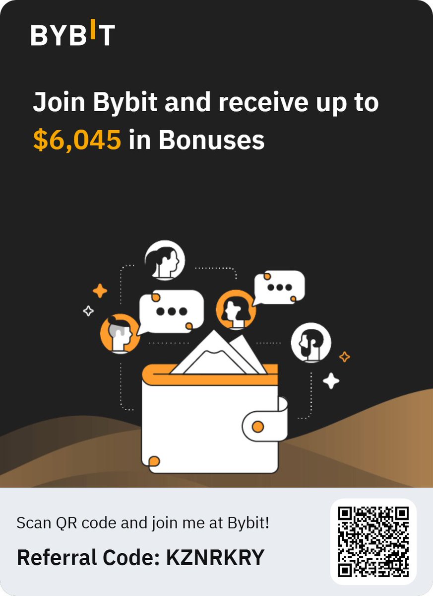 mmoibiz's tweet photo. Sign up for a Bybit account and claim exclusive rewards from the Bybit referral program! Plus, claim up to 6,045 USDT bonus at . https://t.co/9ephgayDTO
#bybit #binance #crypto #cryptonews #cryptomarket #cryptotrading #cryptocurrencies #cryptogiveaway #cryptogifts #cryptoassets https://t.co/Pu1d5XxHXp