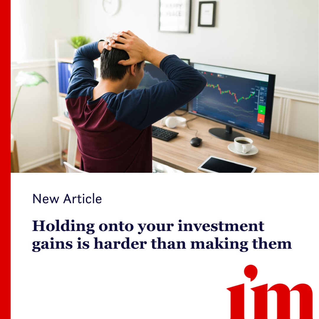 There are countless stories of investors who’ve made their fortunes only to lose them just as fast...

Read our latest article at investmentmarkets.com.au/articles/inves…

#investmentmarkets #investmentopportunities