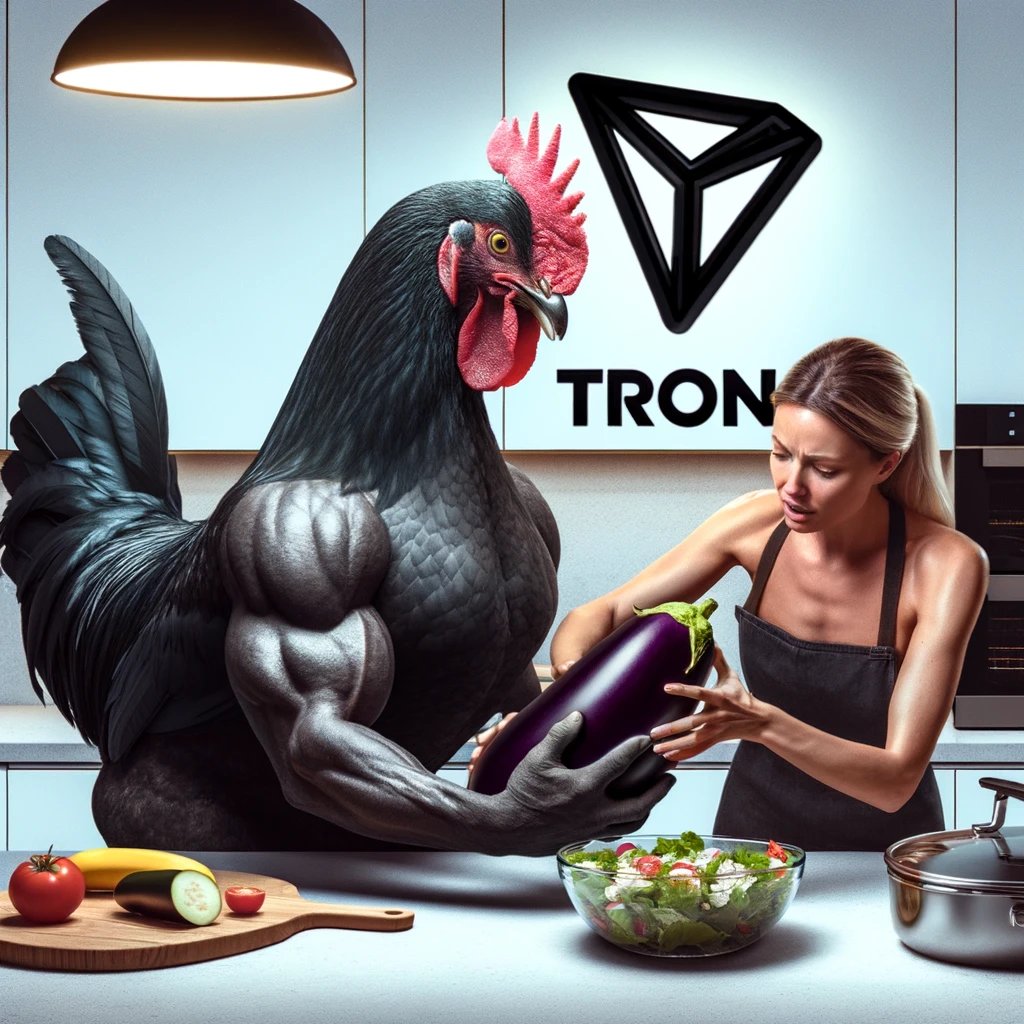 Yes, #tron ecosystem is big... you wanna know what's bigger! 

#BBC Big Black Cockerel 

Site: memechicks.com/bbc
X: <a href="/TronBBC/">Big Black Cockerel's</a> 
Telegram: t.me/bbctron

#tron <a href="/sunpumpmeme/">SunPump</a>