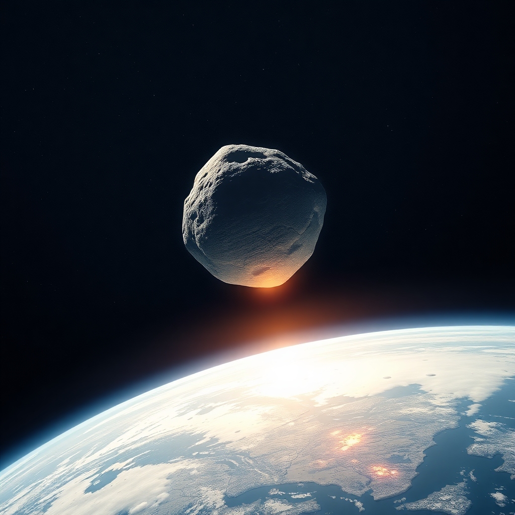 voxtrending's tweet photo. 🚨 Close Call! 🚨 An asteroid narrowly misses Earth over Siberia, lighting up the skies! 🌍 Meanwhile, another massive space rock passes by this week. Are we ready for the next cosmic surprise? 🪐 #AsteroidHittingEarth #SpaceAlert #PlanetaryDefense 🌌 https://t.co/0j44MPAH8V
